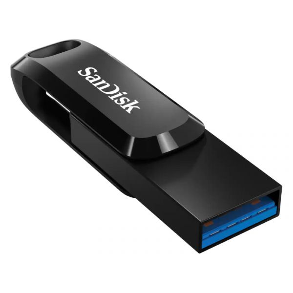 Sandisk Ultra Dual USB Flash Drive Go 128GB, USB-C pendrive (183598)